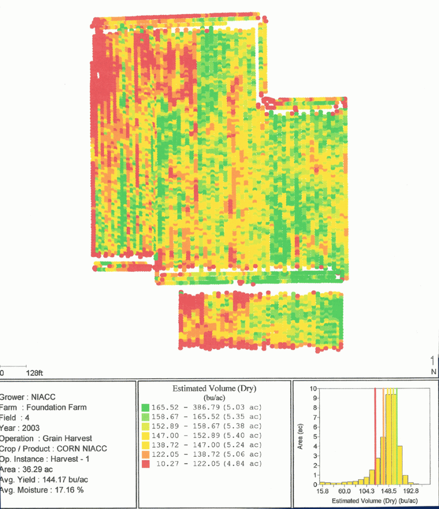 Picture of Yield Map Field 4 - 2太阳城app3